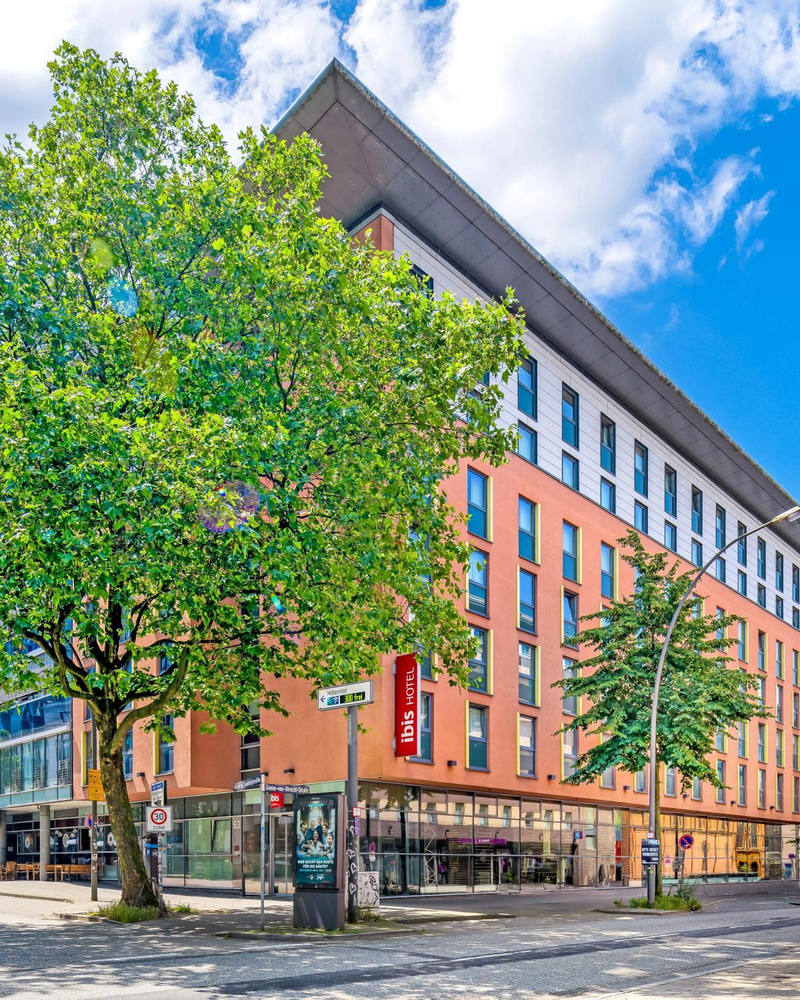 Ibis Hotel Hamburg St. Pauli Messe Exteriör bild