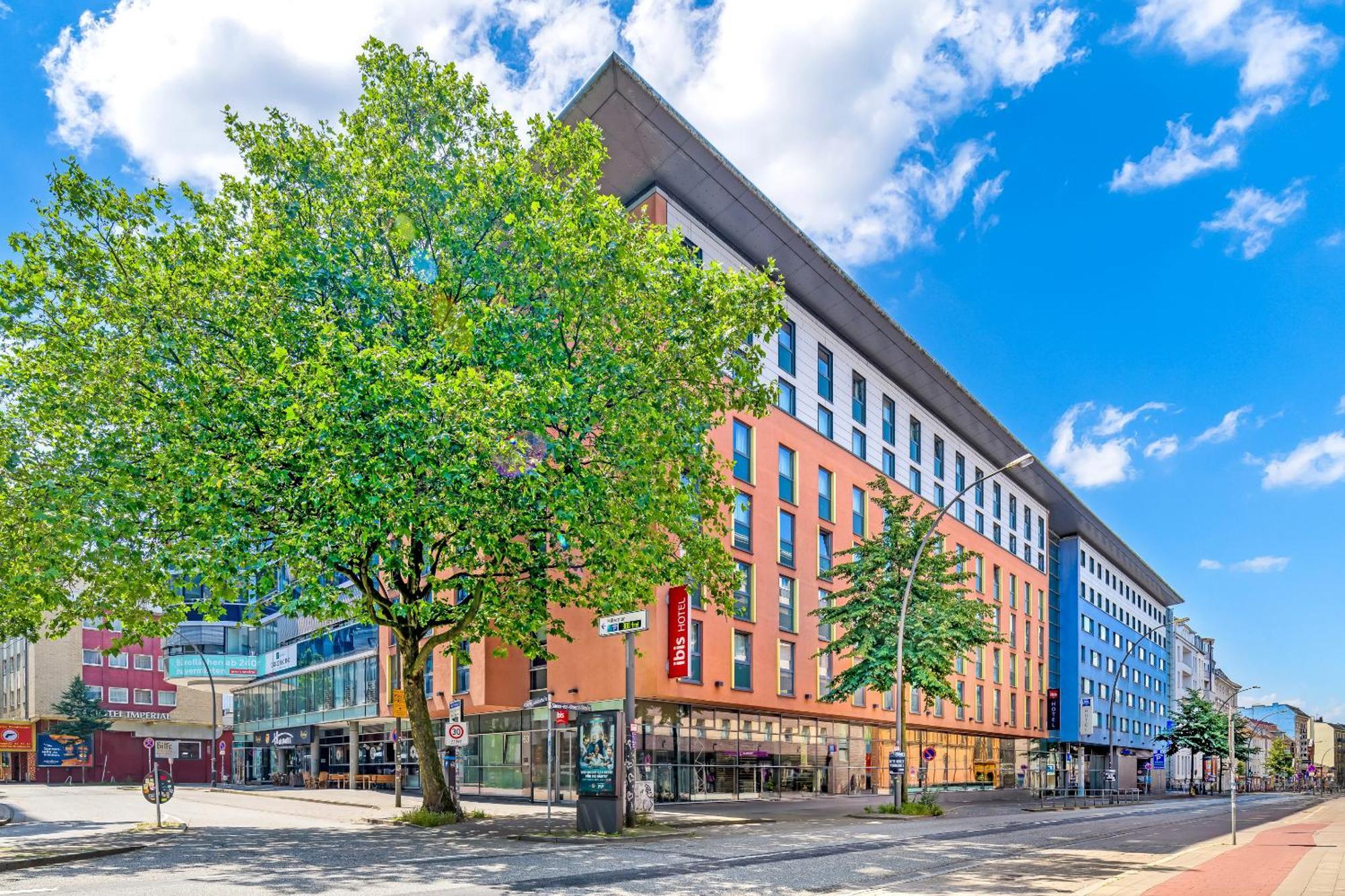 Ibis Hotel Hamburg St. Pauli Messe Exteriör bild